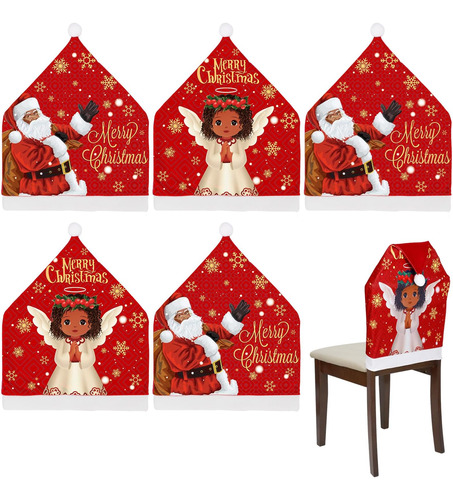 Newwiee 6 Piezas Fundas Para Sillas De Navidad Decoración So