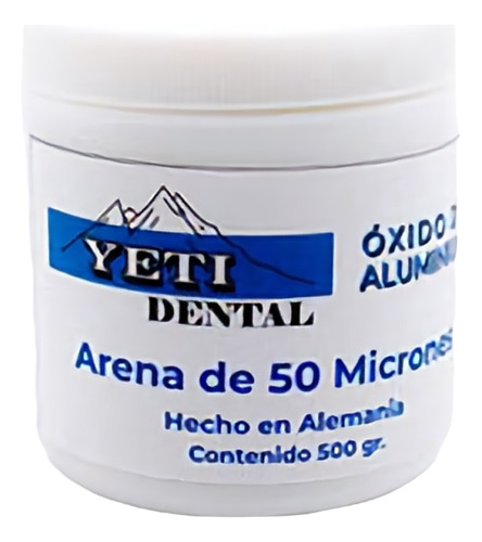 Arena Bca Oxido De Aluminio De 50 Micrones Dental 500gr