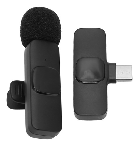 Mini Micrófono Lavalier, Micrófono De Solapa Inalámbrico Par