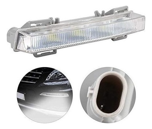 1pc Car Daytime Running Light Drl Led Fog Lamp Fit For Mer