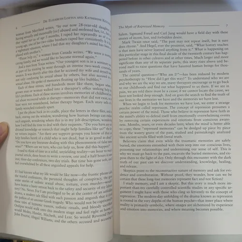 El Mito De La Memoria Reprimida - Loftus Ketcham - En Inglés