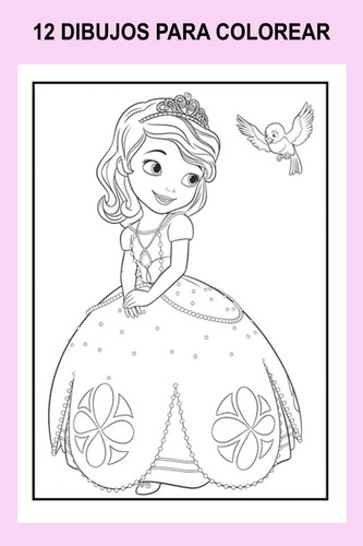 Kit Librito Para Pintar Y Personalizar Princesas Disney | MercadoLibre