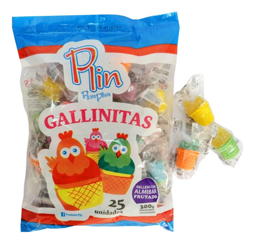 Gallinitas Plin Pack X 25un - Cioccolato Tienda De Dulces