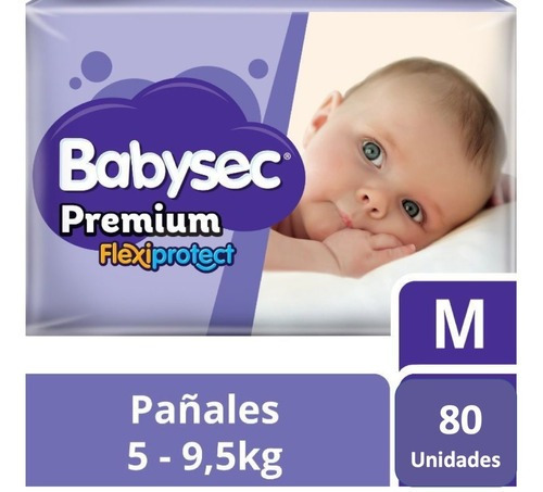 Pañales Babysec Premium sin género M