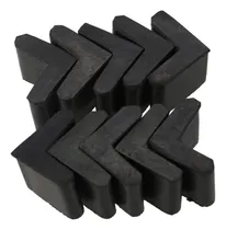 Comprar Almofadas De Borracha Em Forma De L, Angulares, De Ferro, 10