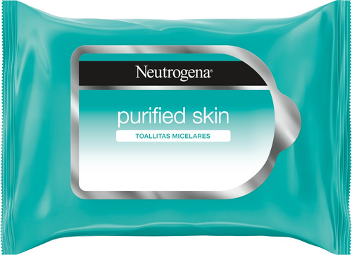 Desmaquillante toallita Neutrogena Purified Skin por pack de 25