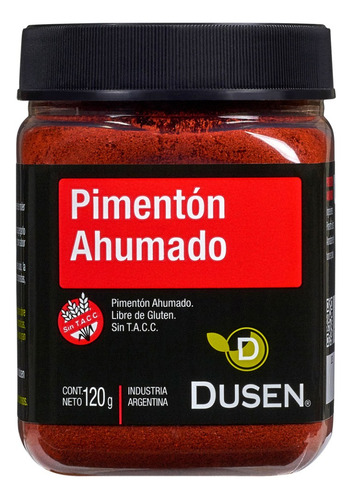 Pimentón Ahumado Kosher Sin Tacc Dusen X 120g