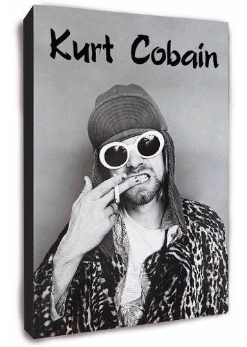 Cuadro De Nirvana Y Kurt Cobain - Muchos Modelos Y Bandas