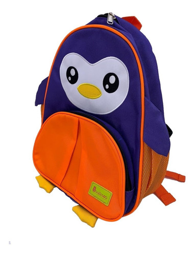 Mochila Infantil Escolar Para Niños De Jardin Animalitos 3d