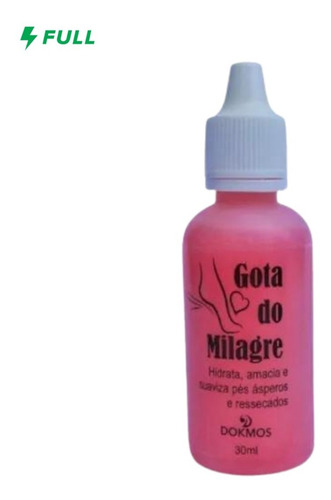 Imagem 1 de 3 de Gota Milagrosa Pés Combate Rachadura E Ressecamento Dokmos