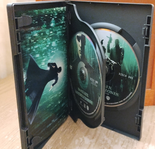 Matrix Recargado Y Matrix Revoluciones 4 Dvd's,100% Original (Usado)