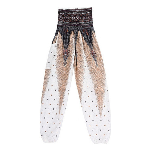 Pantalones De Yoga Para Mujer  Estilo Hippie  Con Estampado