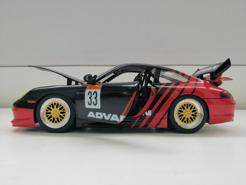 Jada Porsche 911 Gt3 Rs 996 Advan 1:24 Rojo (Usado)