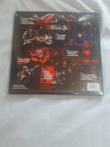 Imagem 3 de 9 de Iron Maiden - Nights Of The Dead-3 Lp's (coloridos) -lacrado
