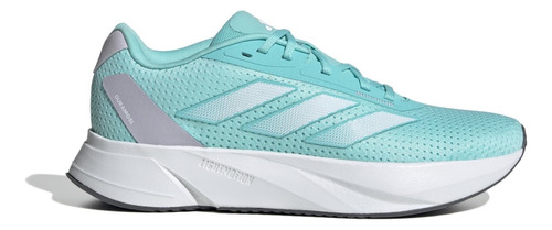 Tenis adidas Duramo Sl W Correr Mujer Color Flash Aqua Ftwr White Silver Dawn Diseño De La Tela Liso Talla 24.5