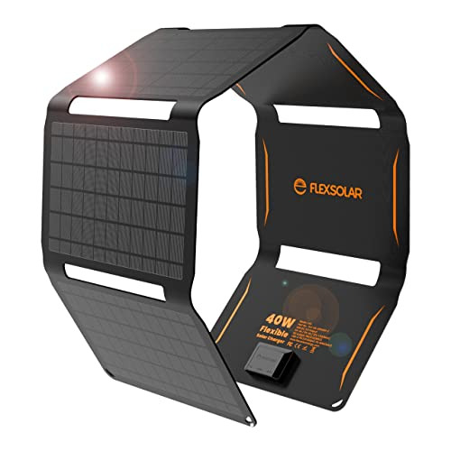 40w Solar Chargers Usb-a Qc3.0 18w Usb-c Dc 40w Outputs...