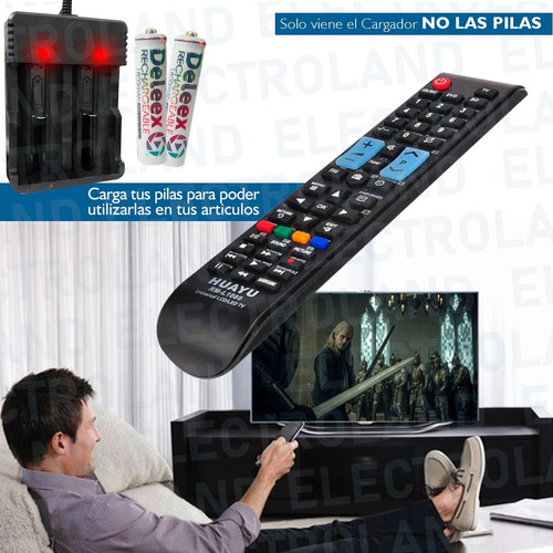 Cargador Universal Para Pilas Bateria Recargable Aa Aaa Usb