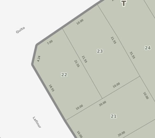 Terreno En Venta En Parque Alvear Ii