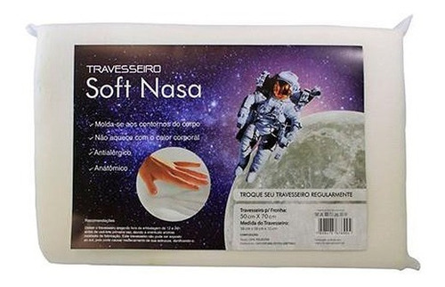 Kit Travesseiro Soft Nasa Antialergico Leve 4 + 2 Capas