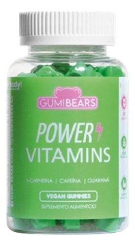 Gumi Bears Power Full 1 Mes - Vitamina Energizante