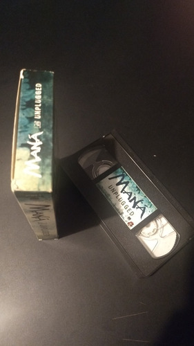 Vhs Mtv Unplugged De Maná. P 1999 Warner Music.