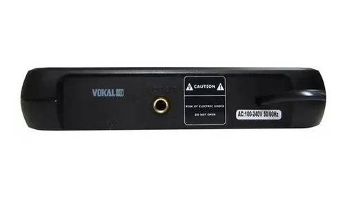 Microfone Sem Fio Duplo Vhf Profissional Vokal Vws-20 Plus