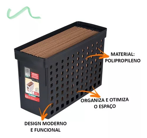 Terceira imagem para pesquisa de caixa para pasta suspensa