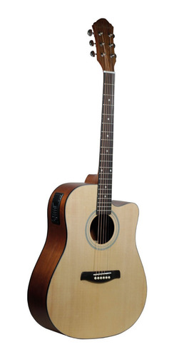 Guitarra Electroacústica Tipo Texana La Sevillana Tx100ceqss