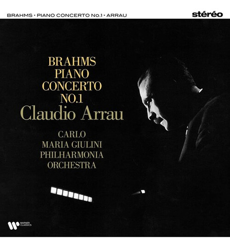 Claudio Arrau Brahms: Piano Concerto No. 1 Lp