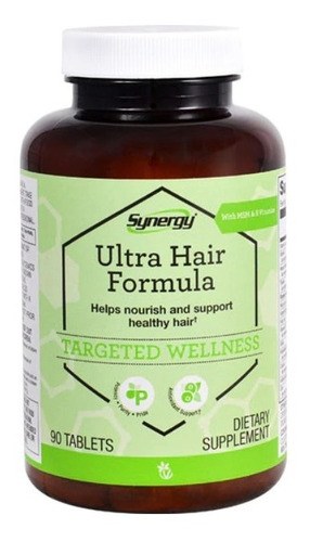 Ultra Hair Formula Con Msm Vitaminas B 90 Tabs +envio Gratis