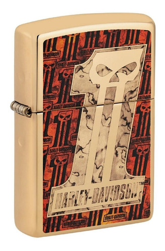 Encendedor Zippo Modelo 48361 Harley Davidson Garantia.