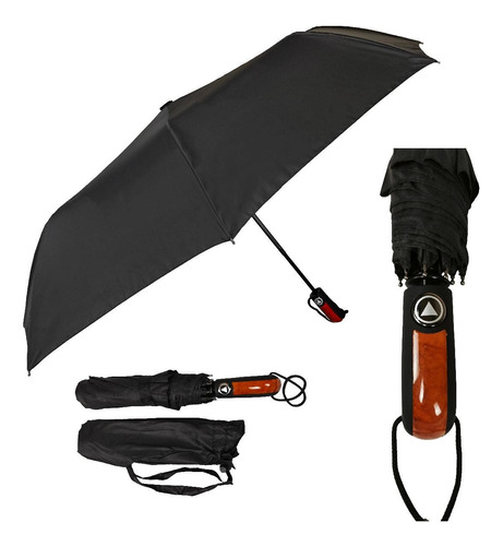 Kit 12 Guarda Chuva Abre Automático 35cm Cabe Na Bolsa