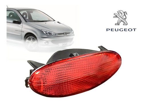 Faro Antiniebla Trasero Para Peugeot 206