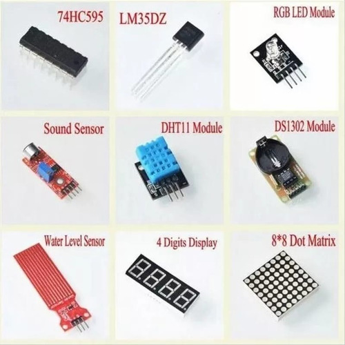 Imagen 5 de 6 de Kit De Iniciación Rfid Compatible Para Arduino Uno R3
