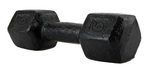 Imagen 1 de 5 de Mancuerna Hierro Fundicion 6kg Pesa Gimnasio Gym Stadium