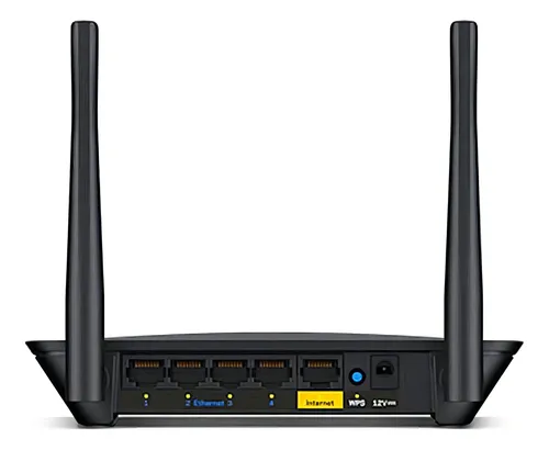 Router Linksys negro