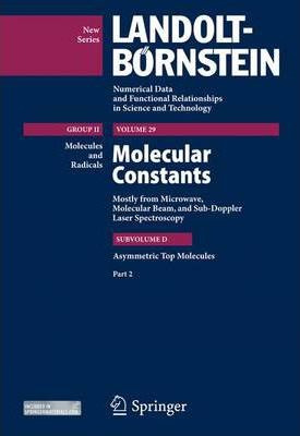 Libro Asymmetric Top Molecules, Part 2 - Jean Demaison