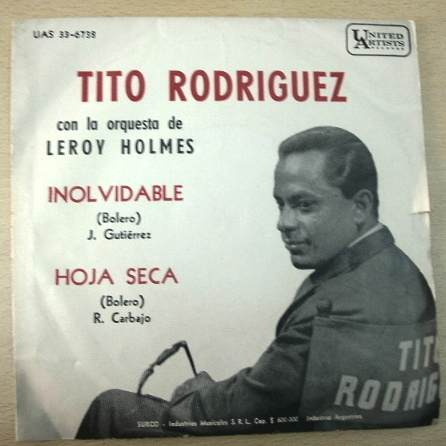 Tito Rodriguez Inolvidable Vinilo Simple C/ Tapa Arg