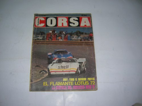 Corsa Lotus 72 Mercedes Benz W  Tornado Sp Eduardo Copello