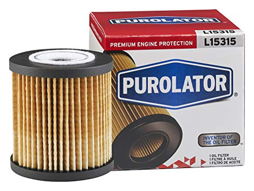 Cartucho Del Filtro De Aceite Purolator L15315 Protección Pr