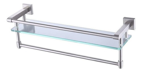 Kes A2225dg-2 - Estante De Cristal Para Baño Con Barr