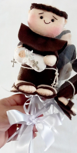 Imagem 3 de 10 de Buque De Santo Antônio Com 4 Unid. Noiva Casamento Festa
