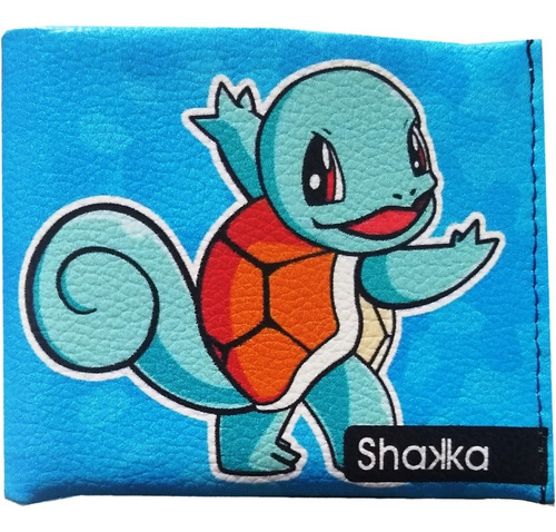 Imagen 1 de 5 de Billetera Shakka Pokemon Squirtle Muy Lejano