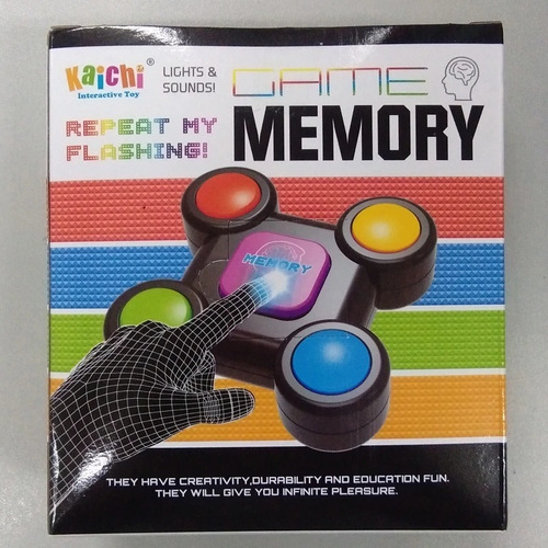 Juego De Memoria Interactivo Memory Game Luces Y Sonidos