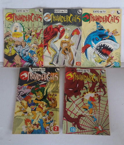 Antiguos Comics De Los Thundercats Año 1987