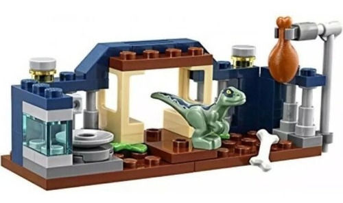 Lego Jurassic World Parque Del Pequeño Velocirraptor 48/pzs 