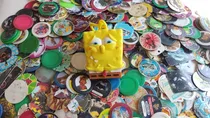 Comprar 100 Tazos Y Un Porta Tazos De Bob Esponja Envío Gratis Tazos