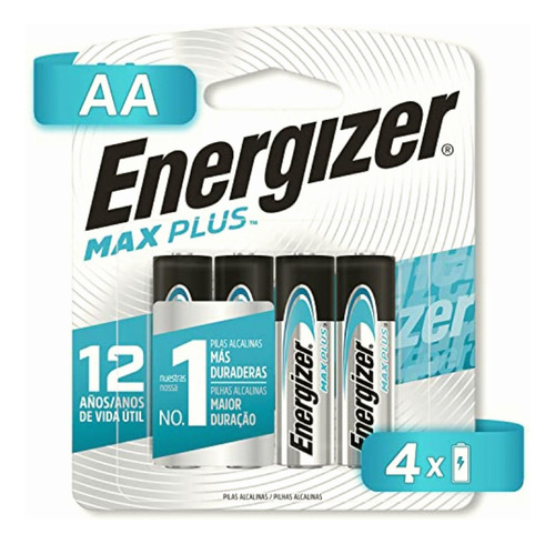 Energizer Eneplusaa4 Pila Plus Alcalina Aa C/4, Color Pack