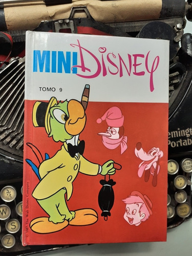 Antiguo Libro Mini Disney 9 - 5 Cuentos