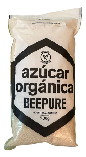 Beepure Azúcar Rubia Orgánica 700g Cierre Hermetico - Fw